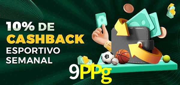 10% de bônus de cashback na 9PPg